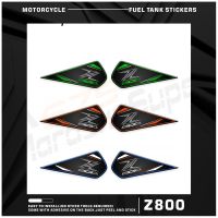 For Kawasaki Z800 Z 800 2013 2014 2015 2016 3D Resin Sticker Fuel Side Gas Stookolie Motorcycle Tank Pad Decorative Protector