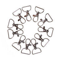 [Buytra] 10ชิ้น/เซ็ต Silver Metal lanyard Hook หมุน Snap hooks พวงกุญแจเข็มกลัด