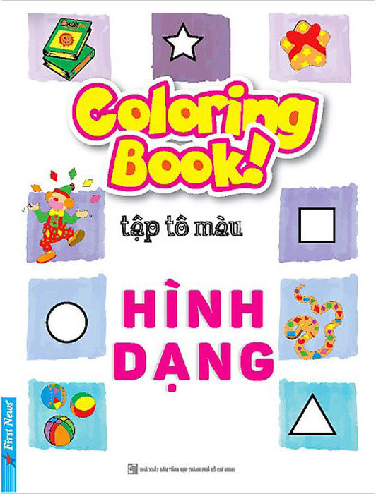 Sách - Coloring Book - Tập Tô Màu - Hình Dạng - Phương Nam Book | Lazada.Vn