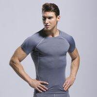 Gym Shirt Rashguard Male Gym T Shirt Rashguard MMA T-Shirt For Fitness Clothes Sport Shirt Men Compression T-Shirt Tee Homme New