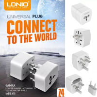 LDNIO อะแดปเตอร์ปลั๊กขนาดเล็กอเนกประสงค์6A Adaptor Traveling สำหรับปลั๊กสากลอังกฤษสหรัฐสหภาพยุโรป