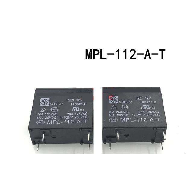 1PCS 100%Original New Relay MPL-112-A 12VDC MPL-124-A MPL-112-A-T 24VDC ...