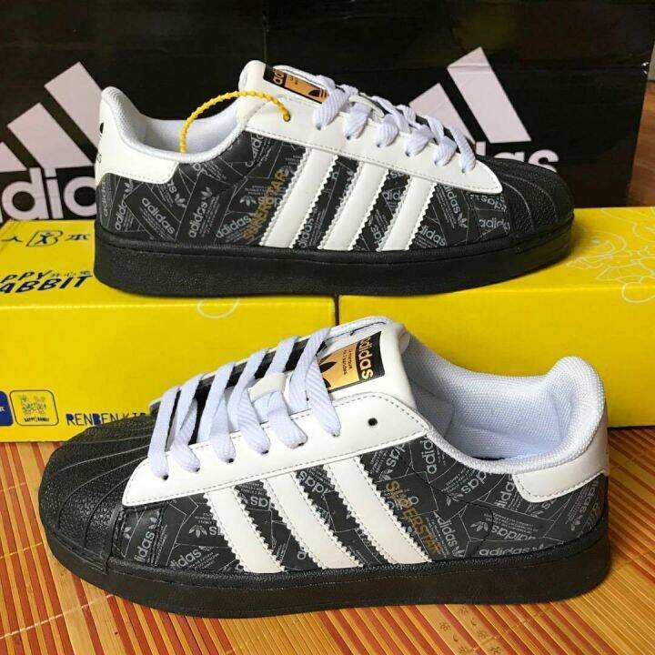 2022-adidas-original-superstar-รองเท้าผู้ชายรองเท้าผ้าใบเปลือกคลาสสิก3m-จำกัด3d-เย็บปักถักร้อยแท้ผู้หญิงชั้นดีรองเท้าผ้าใบอินเทรนด์สบายๆ