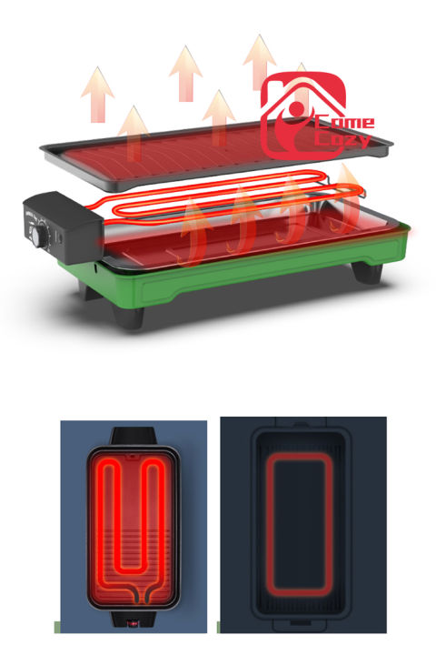 กระทะปิ้งย่าง-เตาย่างบาร์บีคิว-เตาไฟฟ้าไร้ควัน-เตาไฟฟ้า-เตาปิ้งย่างไฟฟ้า-รุ่น-by-2005