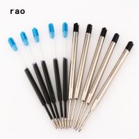 High quality 029 Blue Black ink Refill Ballpoint pen Finance Student Office Stationery  school supplies  gel ink pen refills Pens