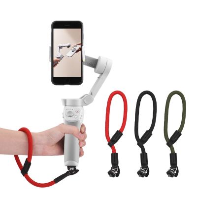 สายคล้องข้อมือไนล่อน พร้อมสกรู 1/4 นิ้ว อุปกรณ์เสริม สําหรับ DJI OM 4 Osmo Mobile 3