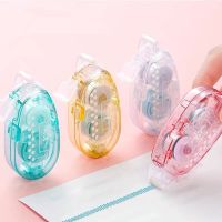 ✙❐ MINKYS 8M Transparent Dot Refillable Double Sided Tape Roller Adhesive Glue Dispenser School Office Stationery Accessories