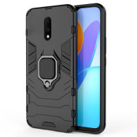 เคส OnePlus 7 Case ชุดเกราะกันกระแทก Slim Rugged Hybrid Hard Plastic + Tpu Bracket Magnet 360 Ring Holder ฝาหลัง