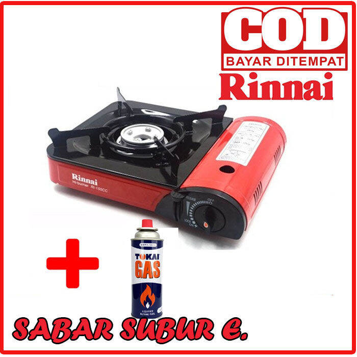 PAKET BBQ SET KOMPOR PORTABLE RINNAI 150 CC+GAS KALENG 1 | Lazada Indonesia