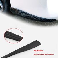 【CC】 2PCS Car Front Protector Guard Anti-Scratch Strips Sticker Splitter Protection Stickers