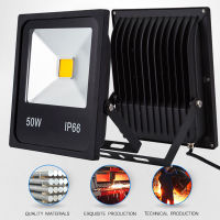 Led Floodlight 10W 20W 30W 50W Outdoor Spotlight Flood Light AC 220V 230V Waterproof IP66 IP65 Professional Lighting Lamp