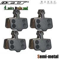 4 Pair Semi - Metallic BIKE Bicycle Disc Brake Pad FOR SRAM AVID Elixir E1/E3/E5/E7/E9/ER Mag /CR XO/XX Accessories