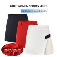 Stylish Womens Golf Skirt - High Waist Pleated Design Anti-exposure Quick Dry Fabric