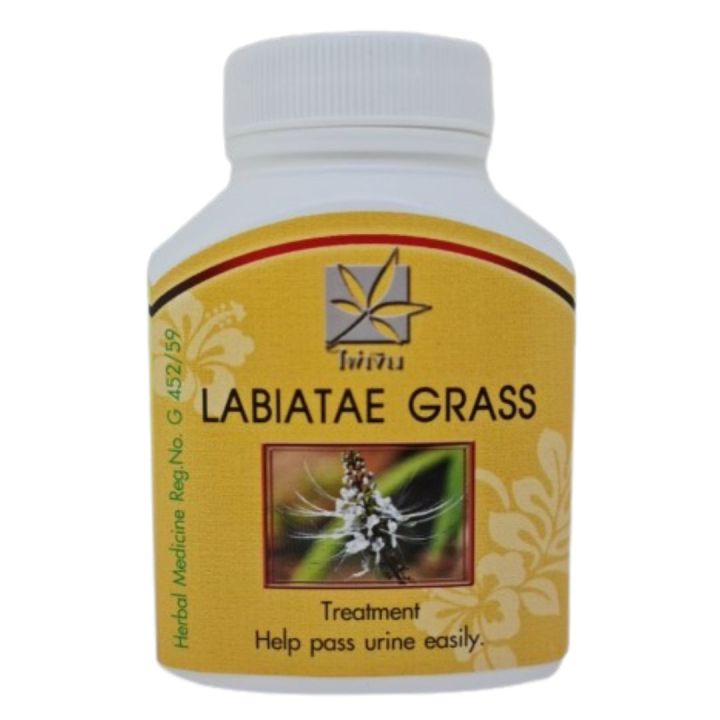 หญ้าหนวดแมว-labiatae-grass-หญ้าหนวดแมวแคปซูล-ไผ่เงิน-บรรจุ-100-แคปซูล