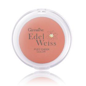 เอดดัลไวส์ พัฟ ชีค คัลเลอร์ (สีส้ม) Giffarine Edelweiss Puff Cheek Color (Orange)