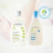 Sữa tắm 200ml 500ml 750ml giúp giảm mụn lưng, v. lỗ chân lông Aderma, Pháp