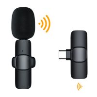 [COD] microphone lavalier outdoor short video shooting live eating and broadcasting noise-cancelling wireless one for two