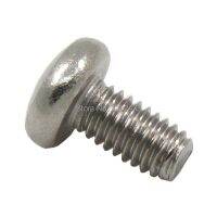 New Product 10Pcs / Lot M4*8 304 Stainless Steel Cross Recessed Pan Head Screw M4x8 Round Head For Heat Sink And SSR