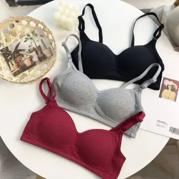 Manila shipment Sexy plain color bra for high quality ladies CUP A 358  lingerie
