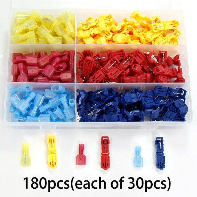 T Electric Wire Connection Crimping Terminal Quick Lead Avoid Peel