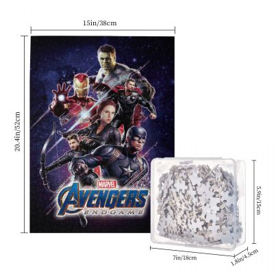 Marvel Wooden Jigsaw Puzzle 500 Pieces Educational Toy Painting Art Decor Decompression toys 500pcs