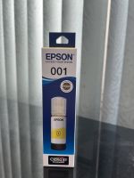 Epson T03Y400 NO.001 สีเหลือง70ml. แท้ศูนย์ของใหม่ คุณภาพ 100% ใช้กับเครื่องปริ้นเตอร์ Epson L4150, L4160, L6160, L6170 และ L6190