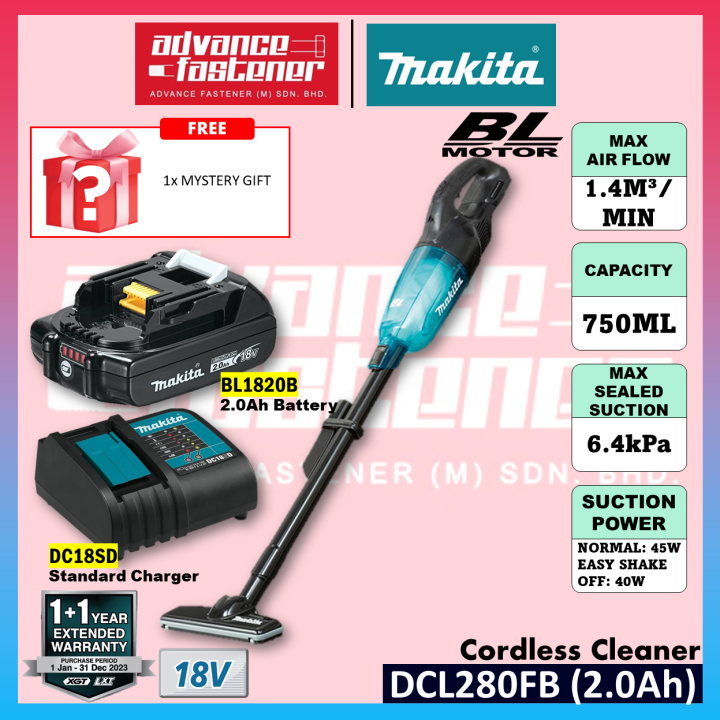 Makita DCL280FZW DCL280FZ DCL280FZB 18V Cordless Vacuum