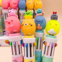 36 pcslot Kawaii Sumikko Gurashi 10 Colors Ballpoint Pen Cartoon ball pens School Office writing Supplies Stationery Gift