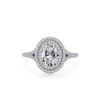 2023 June Collection Gorgeous Trendy Proposal Ring with Pear Crystal Silver Color Accessories for Women