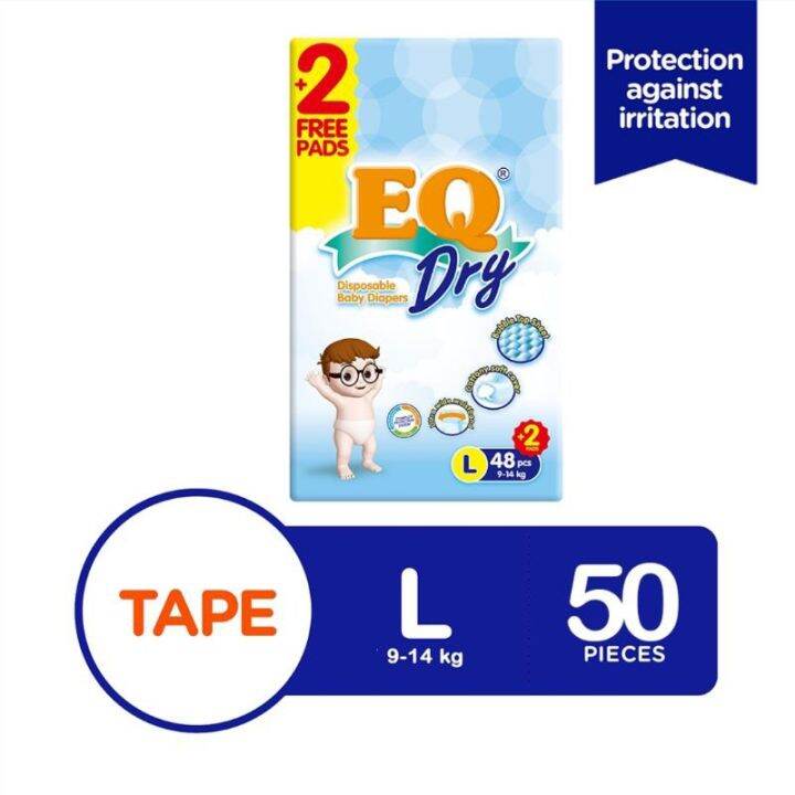 EQ Dry Large Tape 48+2pcs Lazada PH