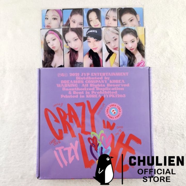 ITZY CRAZY IN LOVE autographed signed 1st album CD+Photobook korean ver  K-POP102021 - AliExpress