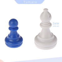 Tumato Kids Toys หมากรุกสำหรับผู้ใหญ่พลาสติกสำหรับการเดินทาง1ชุด32ชิ้นสำหรับชุดหมากรุก