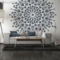 120cm - 160cm Stencil For Painting Wall Template To Paint Decorative Furniture Giant Mandala Huge Round Flower Traditional S295