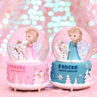 Crystal Ball Music Box Musical Toys Frozen Toy Birthday Gift