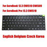 CZ สำหรับ Chuwi AeroBook 13.3 CWI510 CWI509 MB30010003 HK300-10 XK-HS001ภาษาอังกฤษเบลเยี่ยมแบบใหม่