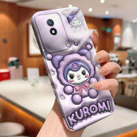 เคส Case4you สำหรับ Vivo Y02A Y02T Allinclusive กรณีโทรศัพท์ฟิล์มการ์ตูนฉวัดเฉวียน Lightyear Melody Kuromi การออกแบบมอนสเตอร์เปลือกแข็งเคสป้องกันทนแรงกระแทกกล้องคลุมทั้งหมด