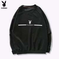 PLAYBOY Mens Fashion Casual Neckline Neckline Neckline Neckline เสื้อกันหนาวผู้ชาย