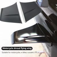 For Yamaha R3/R25 CFMOTO Motorcycle Universal Winglet Aerodynamic Spoiler Wing Kit With Adhesive Motorcycle Decoration Sticker