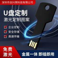 กุญแจ Usb 32 G3. แบบอักษร64กรัมผลิตจาก Usb สร้างสรรค์แฟลชไดร์ฟของขวัญ Usb แบบไม่มีโลหะบนเครื่องบินความเร็วสูง128กรัม