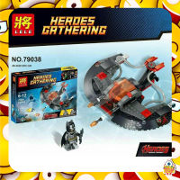 ตัวต่อ LELE79038 HEROES GATHERING เเบทเเมน จำนวน 138+ ชิ้น