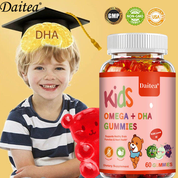 DHA Kids Brain Development Gummies Support immunity and brain