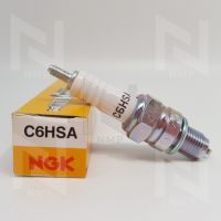 หัวเทียน รุ่น STEP, HAYATE, JELATO, NEX, SHOGUN, AXELO, SKY DRIVE, VIVA ,SMASH REVO เบอร์ C6HSA แท้ NGK SPARK PLUG