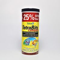 !!! ด่วน อาหารปลาปอมปาดัวร์ Tetra Bits Complete ขนาด 375g (เพิ่มปริมาณฟรี 25%)