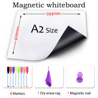 A2 Size Whiteboard Magnetic Message Board Home School Dry Erase Writing Board Calendar Monthly Weekly Study Schedule Planner
