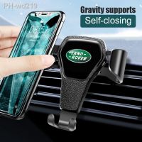 Car Styling Phone GPS Holder Vent Fixing Clip Bracket For Land Rover Discovery Range SVR Velar Defender Rover Freelander Evoque