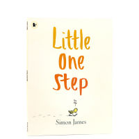 Original English picture book little one step in a small step to encourage children to get out of trouble, where there is a will, there is a way to become childrens English Enlightenment cognition picture story book parent-child bedtime reading paperback