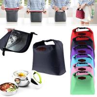 Fashion Portable Thermal Insulated Lunch Bag Cooler Lunchbox Storage Bag Lady Carry Picinic Food Tote Insulation Package