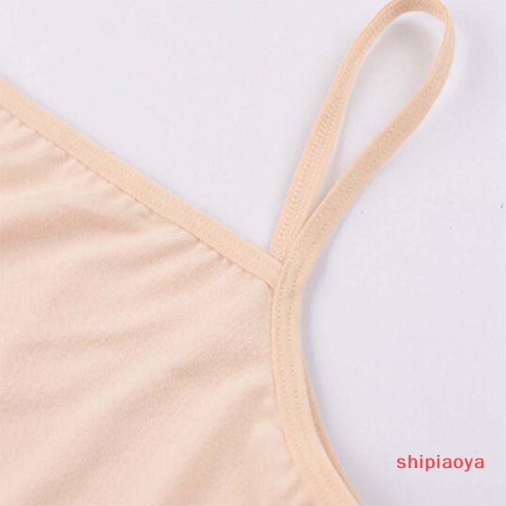 shipiaoya-znpnxn-สีทึบผู้หญิงคอกลมสายเดี่ยวแขนกุดเสื้อกล้ามสายเดี่ยว