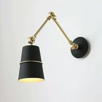 The Nordic idea cafe wall lamp adjustable telescopic art of individual character dining-room lamp bedroom stylist bedside lamp ❤