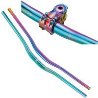 【CW】 Mountain Bike Handlebar Cross Country Extend Colorful Swallow Handle 800mm Road bicycle Handle Bar